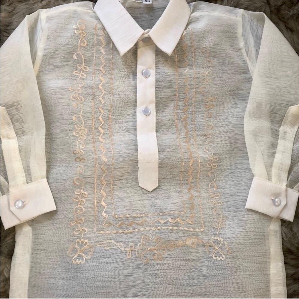 Jusilyn Boys Barong Tagalog size 16, 18 & 20 - Picture 2 of 9
